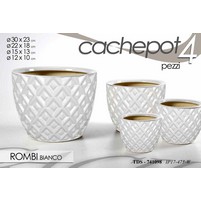 PORTAVASI CERAMICA PZ.3 ASSORTITI 